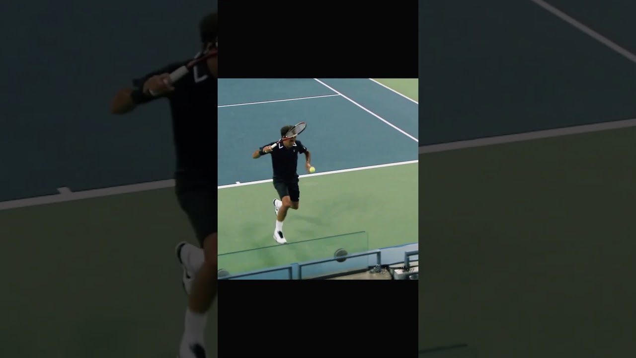 OMG🤯 Roger Federer · Magic Tweener 😎​🎾​