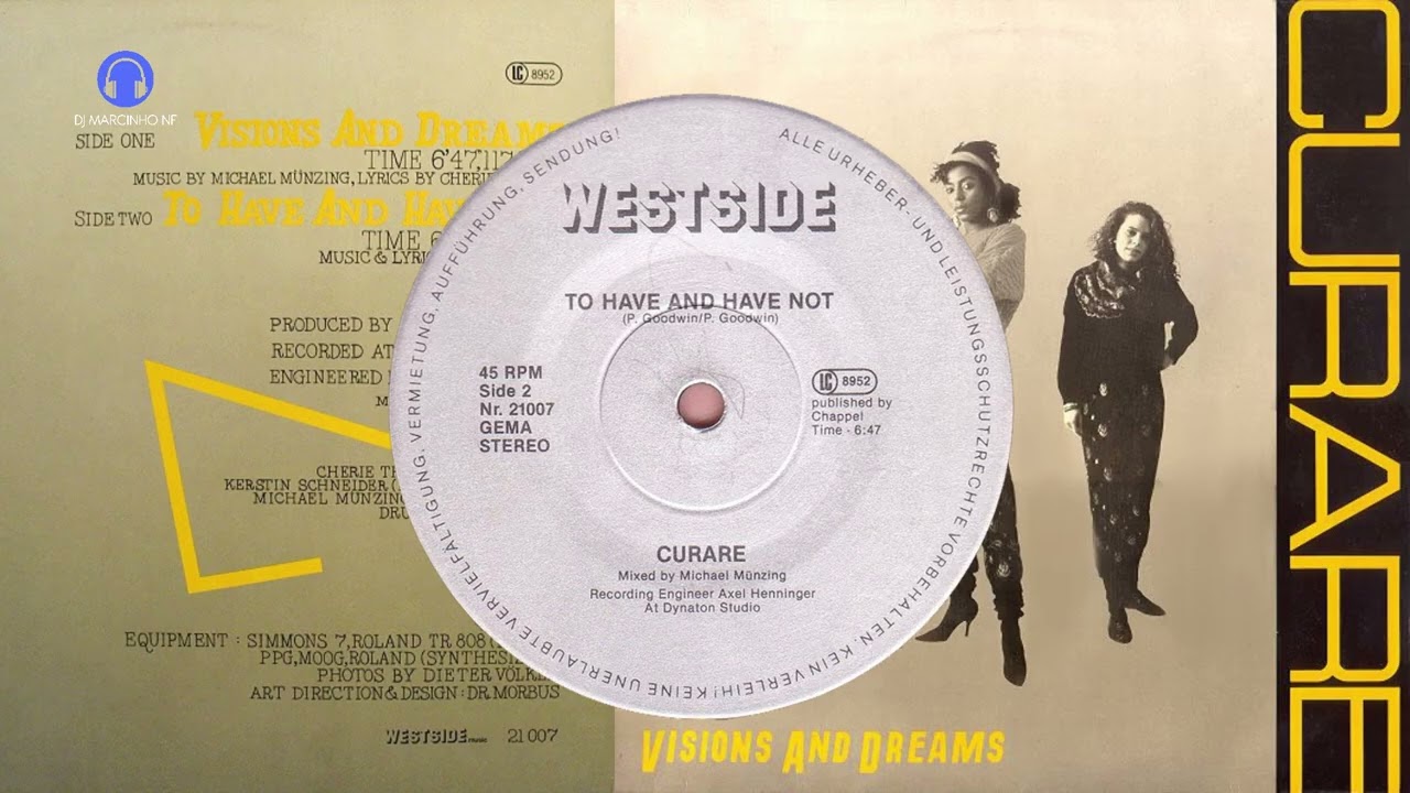 Curare-Visions And Dreams (12'' Single) ((24bit-44100khz) (Wav) Vinyl Remastering)