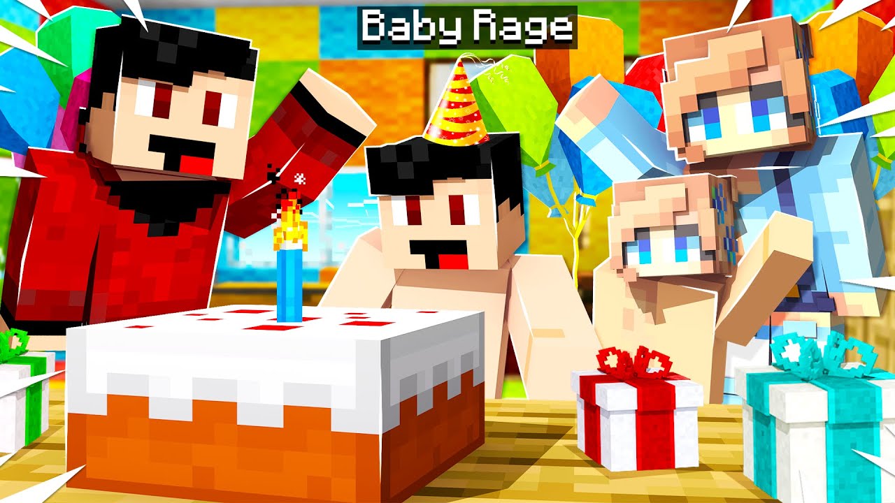 MY BABY'S FIRST BIRTHDAY IN MINECRAFT!