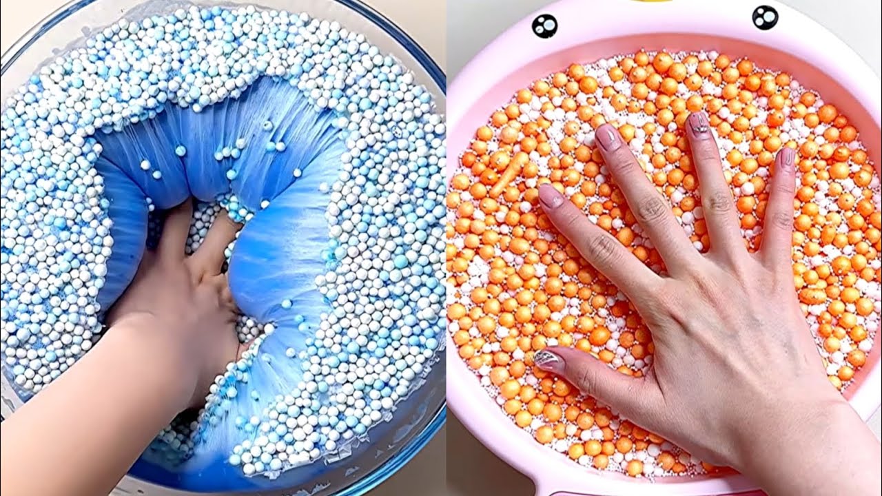 Most Relaxing and Satisfying Slime Videos #521 //Fast Version // SLM Satisfying //