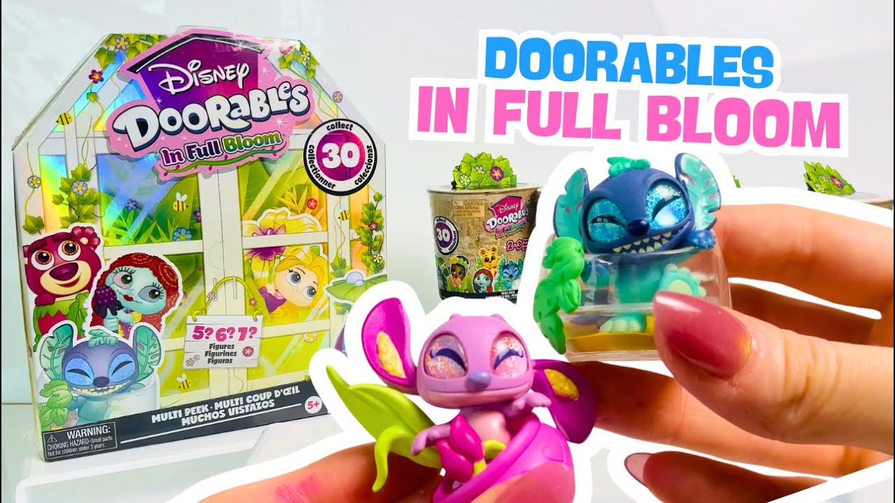 Special Edition Stitch! Disney Doorables In Full Bloom Unboxing 🌸 #disneydoorables #disneytoys