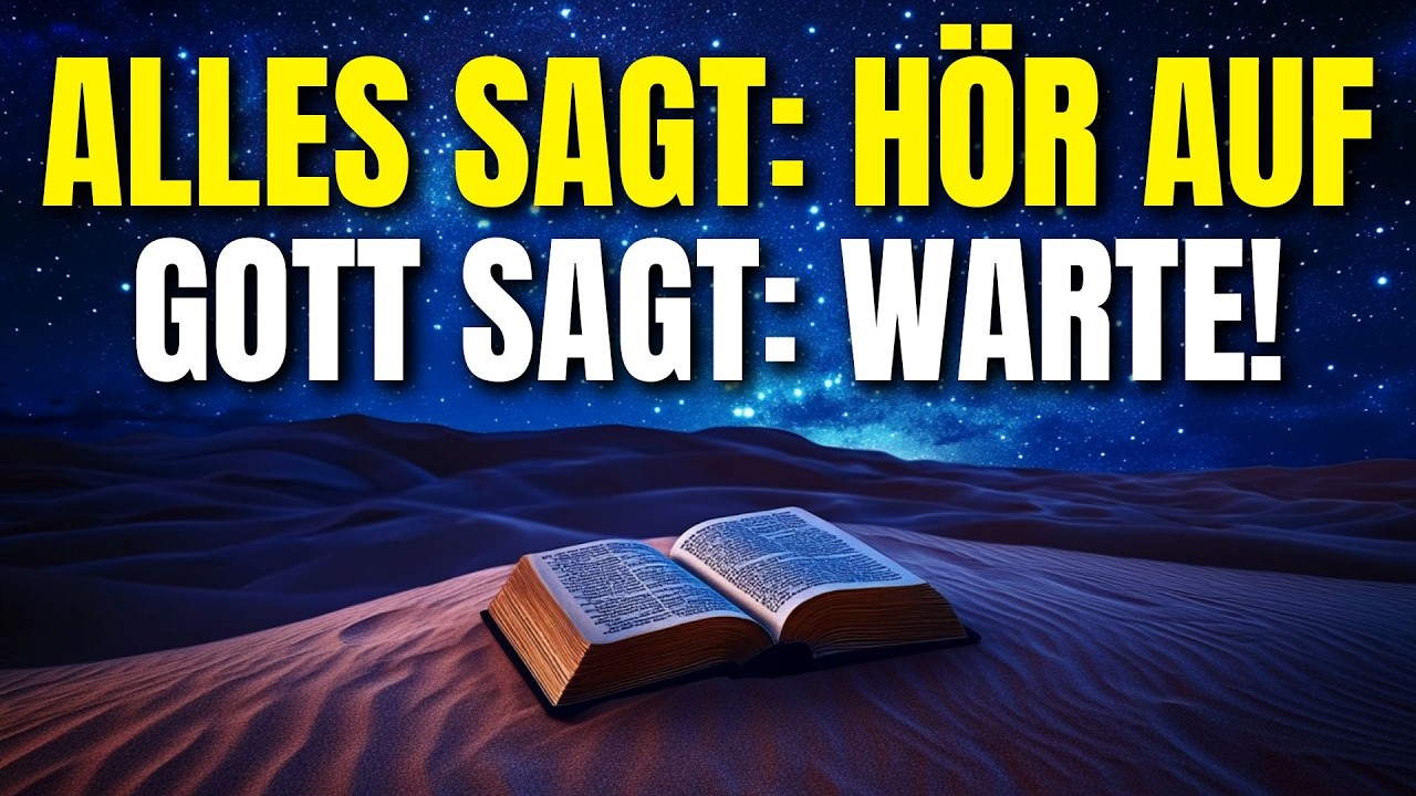 Es scheint unmöglich? Entdecke jetzt die Kraft des Wartens auf Gott und gib nicht auf!