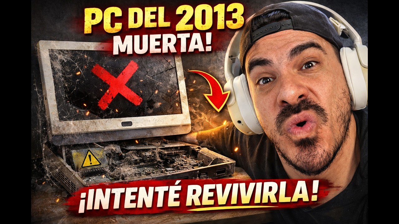 “Intenté REVIVIR una PC del 2013 en 2026… ¿Valió la pena?” Compaq 18 E1 1500 #pcvieja 