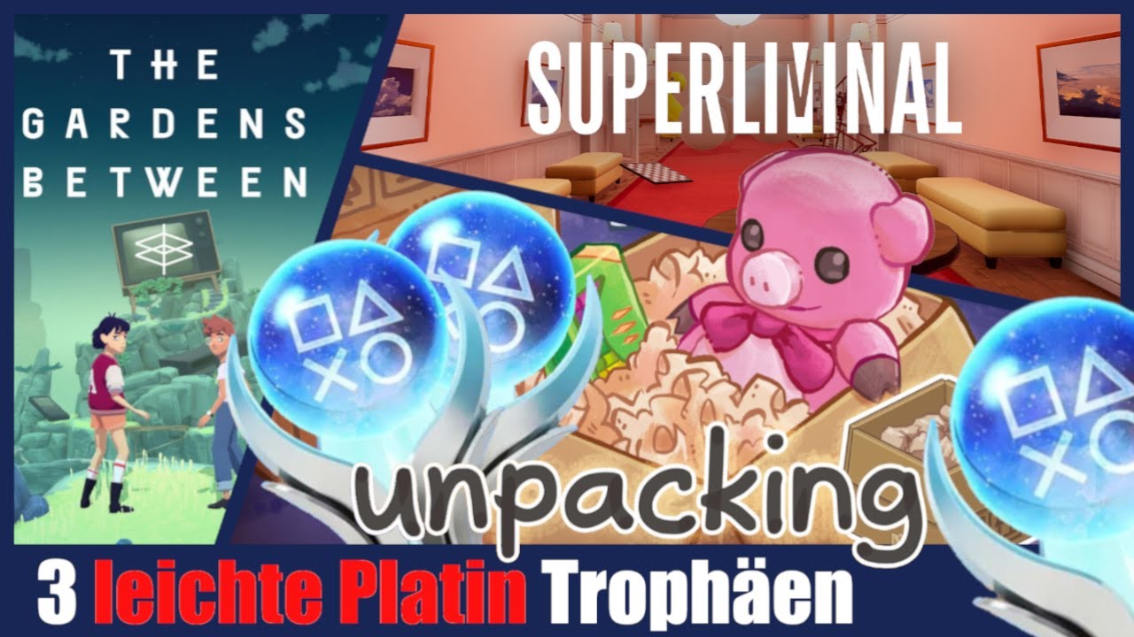 3 mal Platin in 3 leichte Spielen