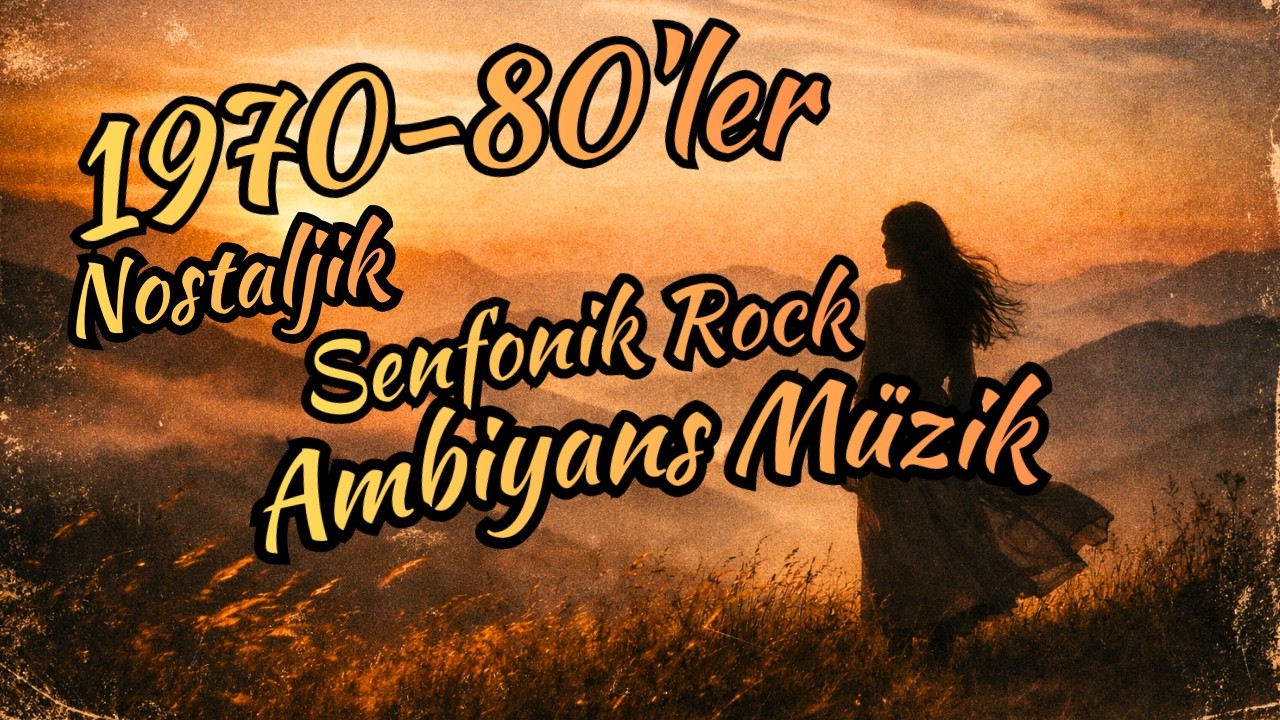 1970-80’ler Nostaljik Senfonik Rock Ambiyans Müzik | Epik Enstrümantal Atmosfer 2 Saat