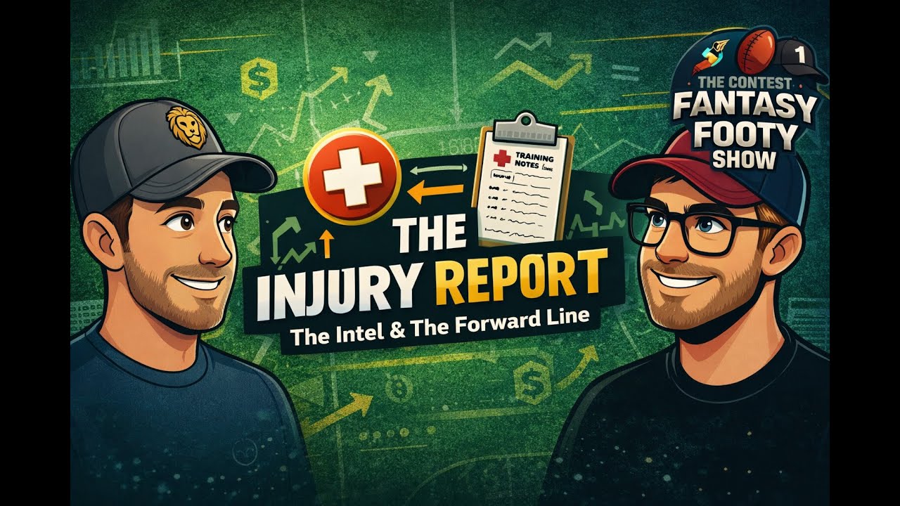 The Injury Report, The Intel & The Forward Line