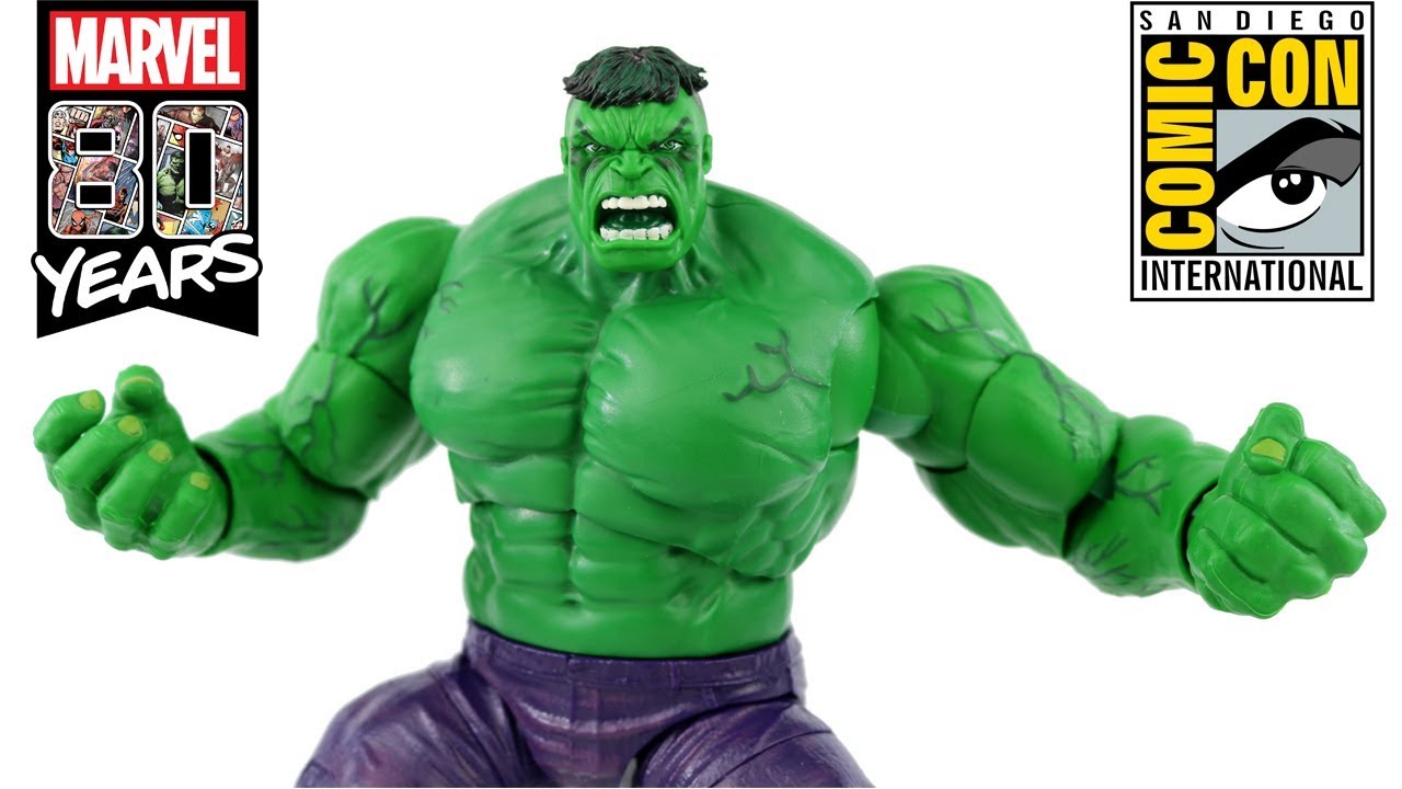 Review HULK Marvel Legends action figure Exclusivo SDCC 2019 - Marvel 80 anos / Toys e Travels