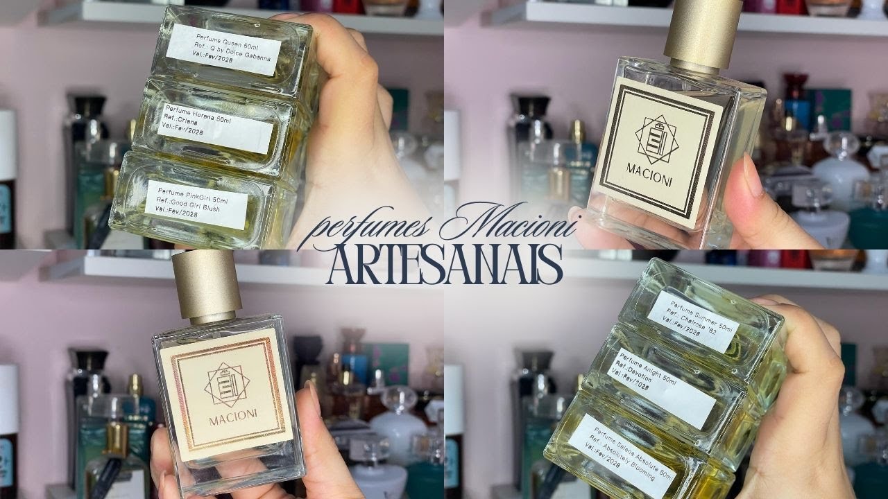 PERFUMES ARTESANAIS DA SHOPPE | MACIONI