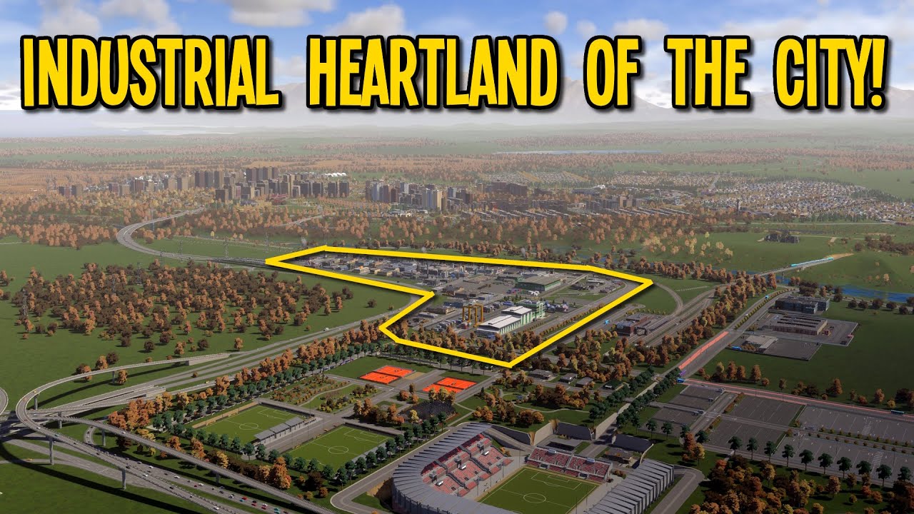 Building A Thriving Industrial Hub for my City In Cities Skylines 2!