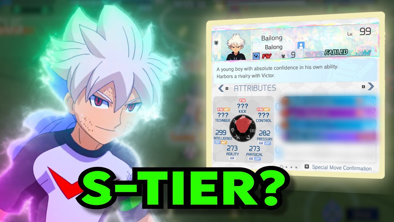 FABLED Bailong review: Worth It? (Inazuma Eleven Victory Road)