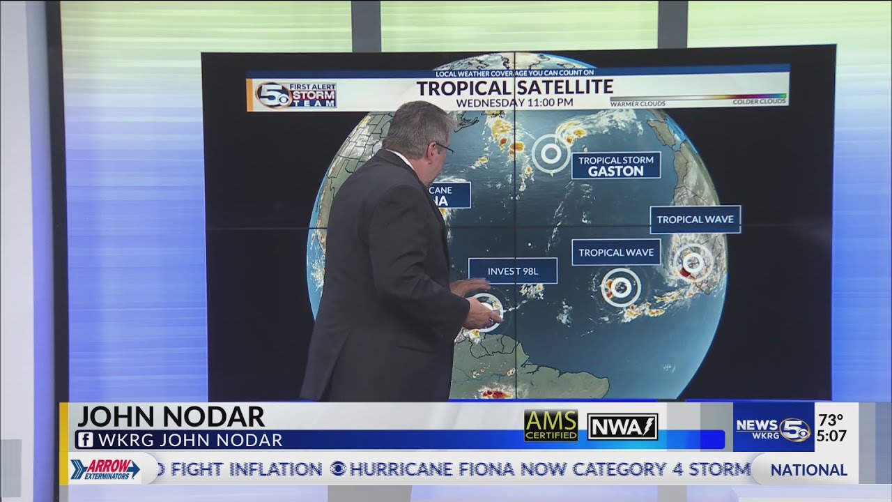Tracking the tropics on News 5 This Morning