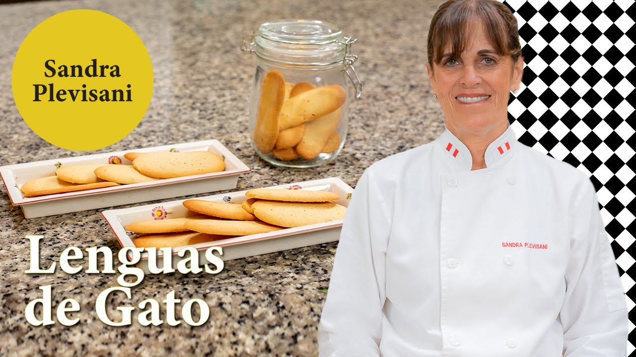 Receta de Lenguas de Gato | Sandra Plevisani