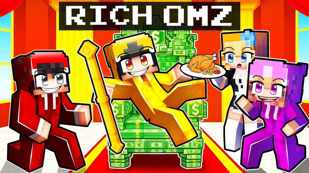 Omz Became RICH in Minecraft!