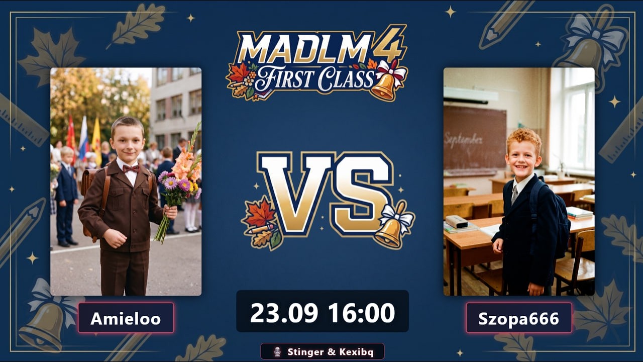 MADLM 4, Amiloo - Szopa, group A, cast Stinger + Kexibq