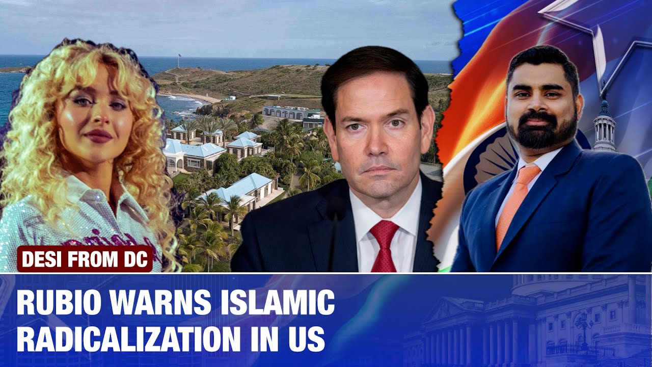 Rubio Warns Islamic Radicalization in U.S. | ₹ Hits Record Low at 90 to Dollar | Desi From DC Ep 23