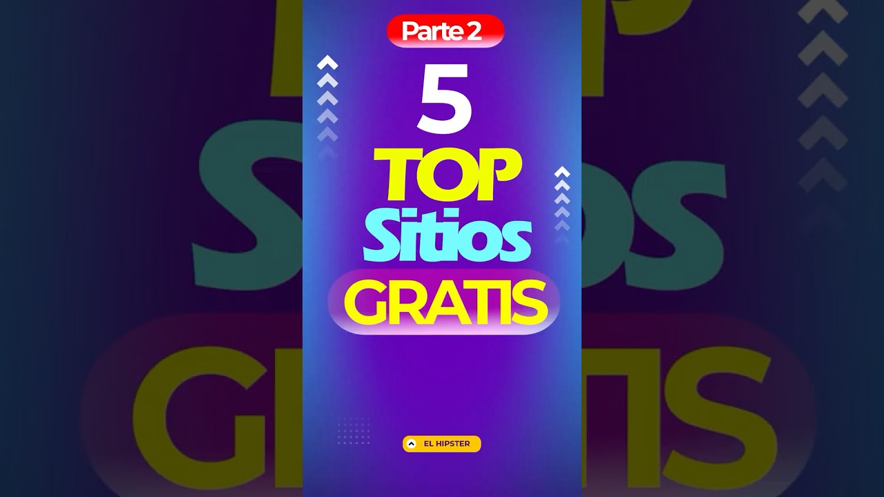 &iexcl;5 p&aacute;ginas web que tienes que probar ahora mismo!