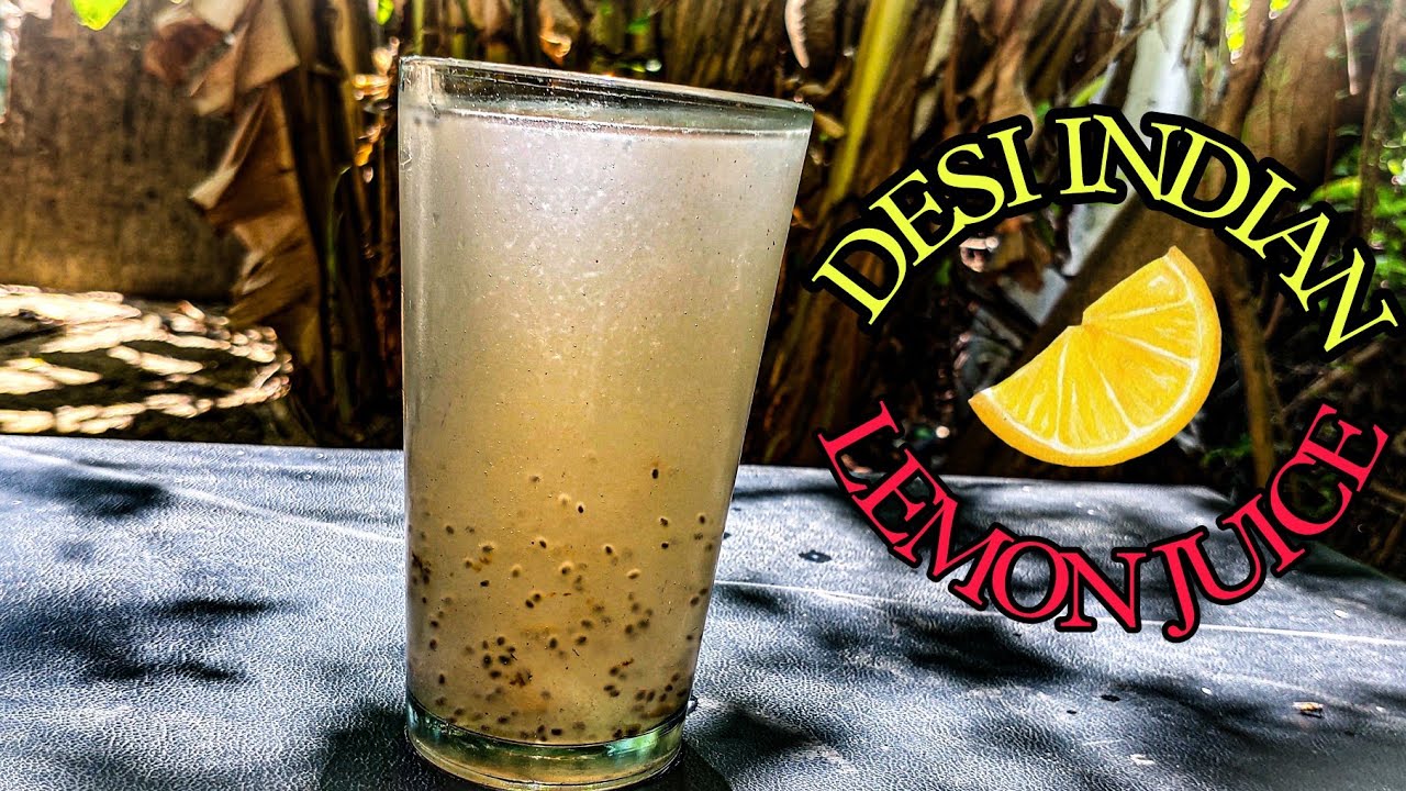 How To make Desi Indian Lemon Juice 🍋 | Best Summer Drinks | #asmr
