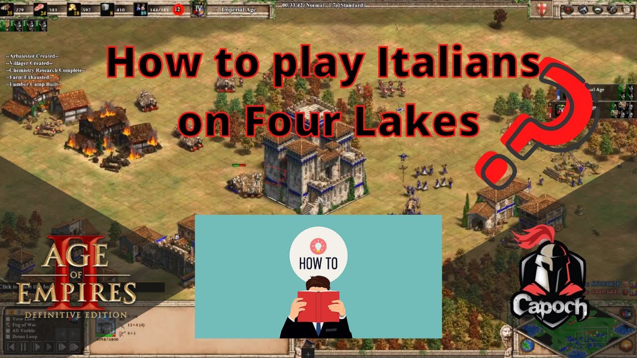 How to play Italians on Four Lakes (Cross)!