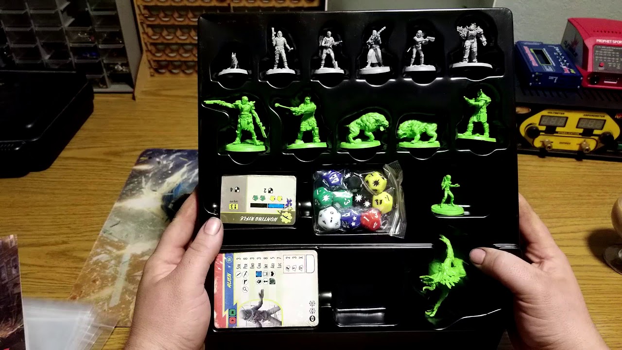 Dirty Paws - Unboxing Fallout Wasteland Warfare Miniatures Game