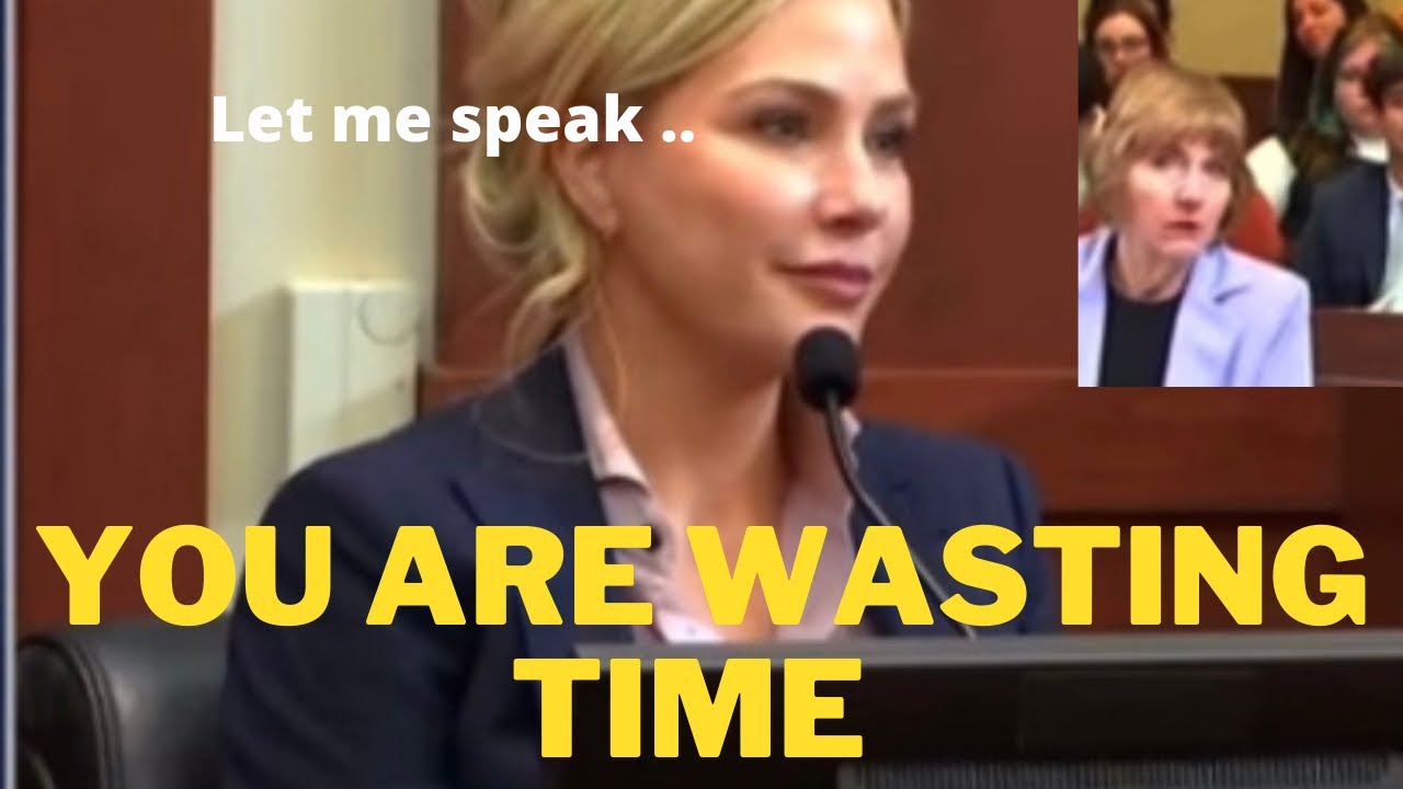 LAW STUDENT REACTS: Amber Heard&rsquo;s lawyer gets rude with Dr Shannon Curry #johnnydepp