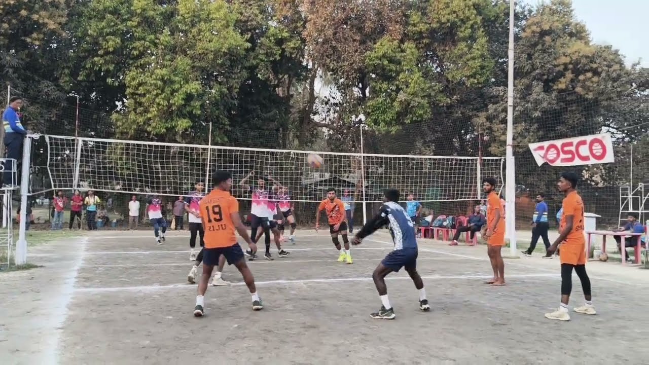 1st Division volleyball match at Kolkata WBVA 2026