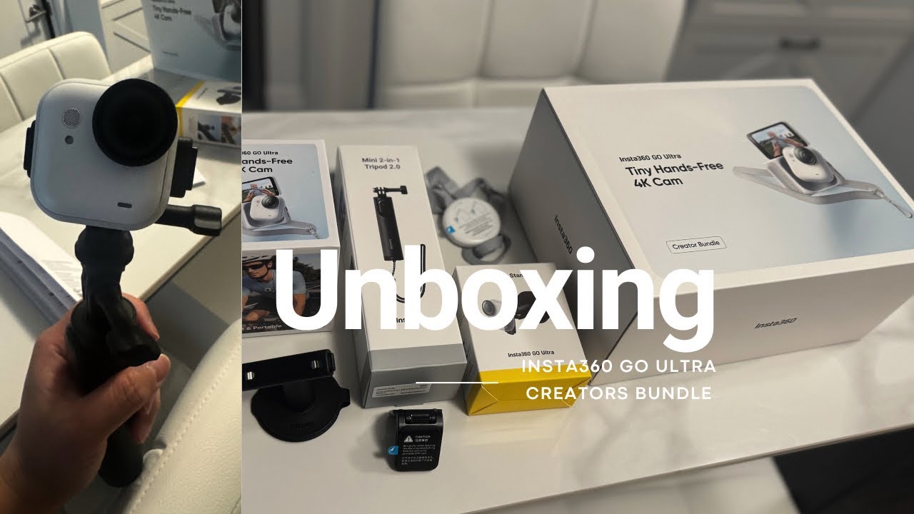 Unboxing Insta360 Go Ultra Creators Bundle (with voice over) 