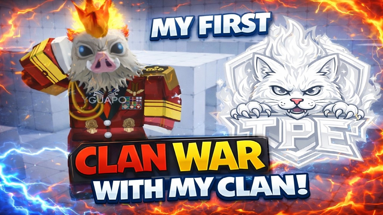 We Played Our FIRST EVER CLAN WAR… 😳 ROBLOX RIVALS