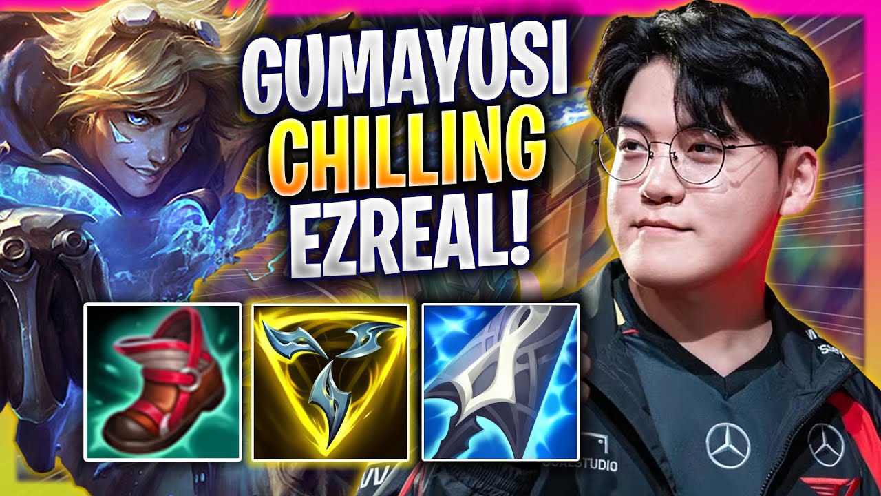 GUMAYUSI CHILLING WITH EZREAL! - T1 Gumayusi Plays Ezreal ADC vs Zeri! | Season 2024