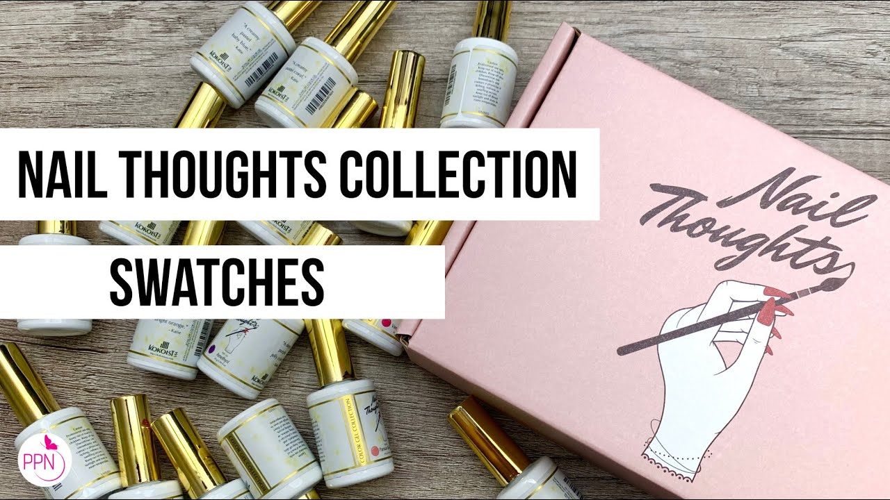 [[ Nail Thoughts X Kokoist ]] Bottled Gel Launch | All COLORS SWATCHED