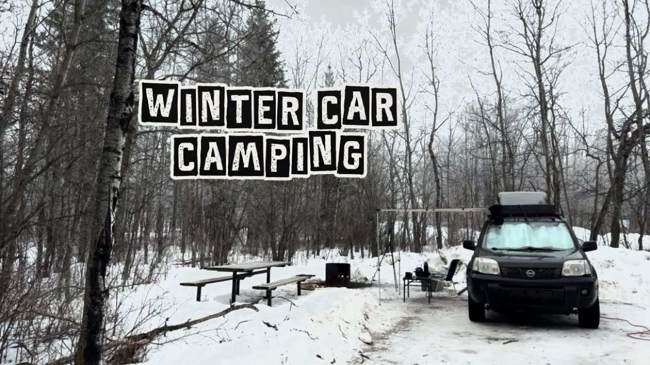 Perfect Solo Winter Camping in 2026 | Nissan  Xtrail | No build | Car Camping