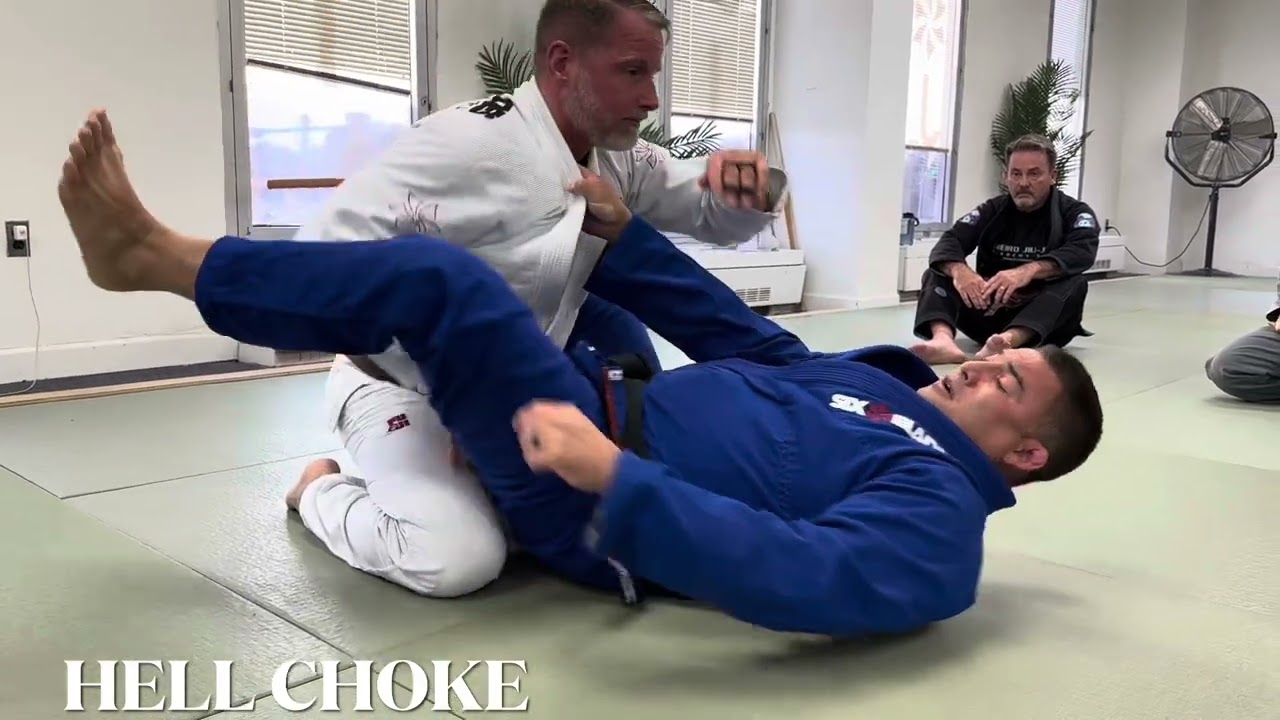 Collar Chokes from the Closed Guard