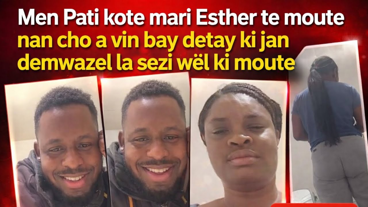 Men Pati kote mari Esther te moute nan cho a vin bay detay ki jan demwazel la sezi wèl ki moute 