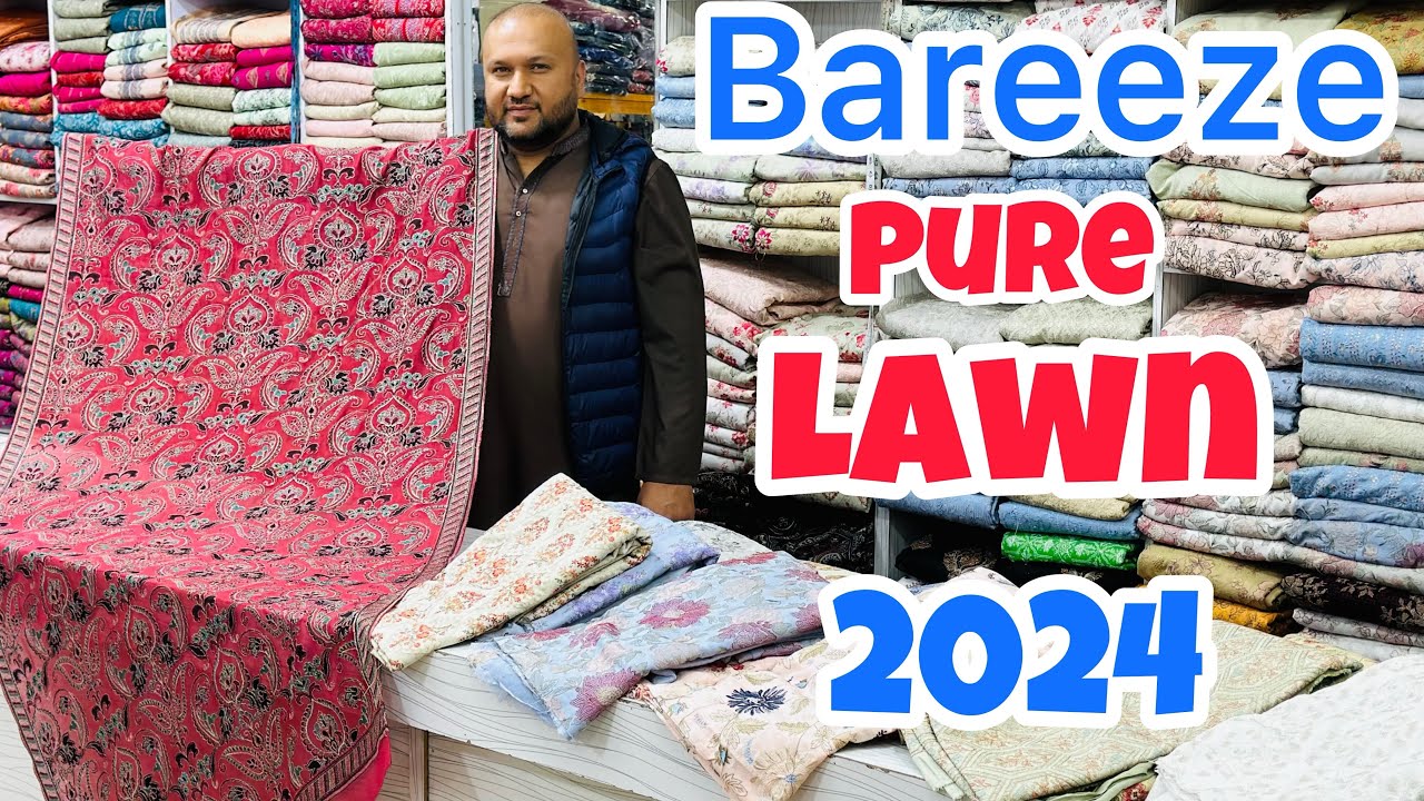 Bareeze Embroidered Pure Lawn Suit 2024 | Premium Bareeze Karandi Lawn Suit 2024 | Bareeze Shawls