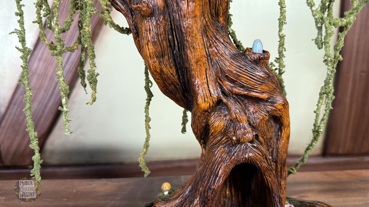 Making A Mystical Tree Dice Tower (No-Buy D&D Craft)