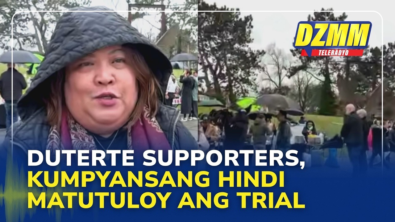 Duterte supporters confident his ICC case won't proceed in trial | DZMM Teleradyo (27 Feb 2026)