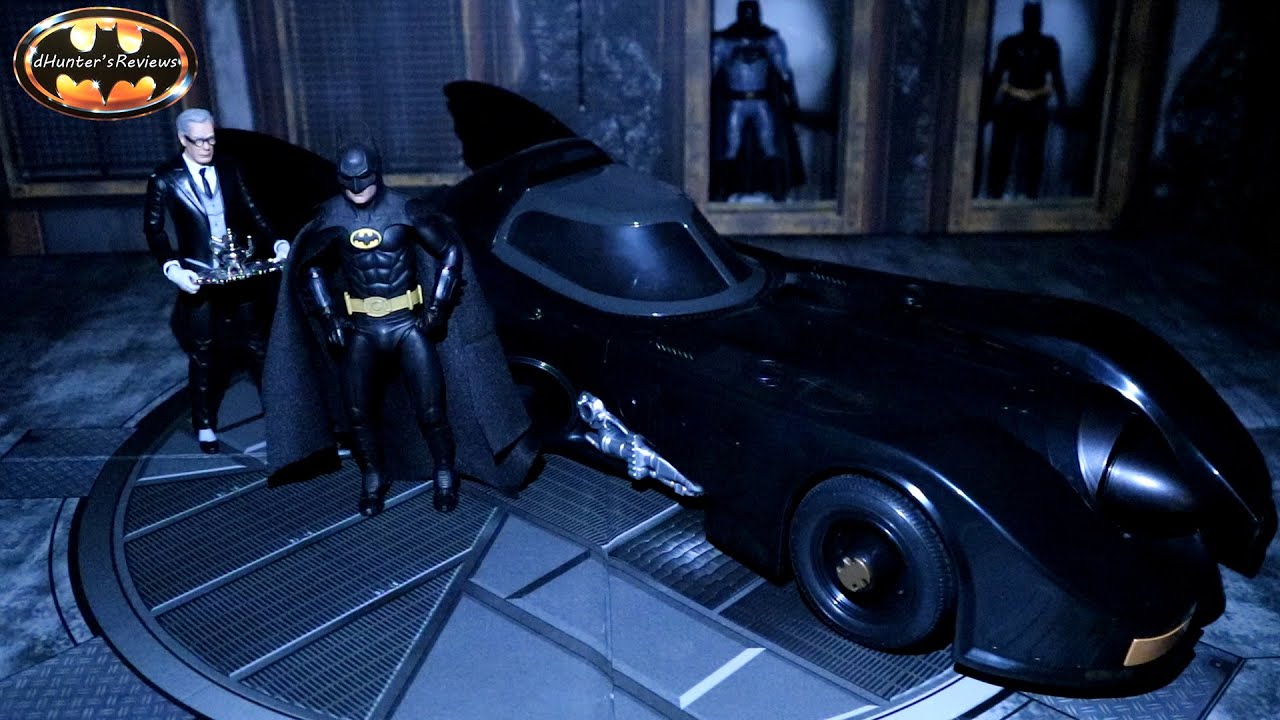 McFarlane DC Multiverse 1989 Batmobile Batman Vehicle Обзор и сравнение фильмов Майкла Китона Flash