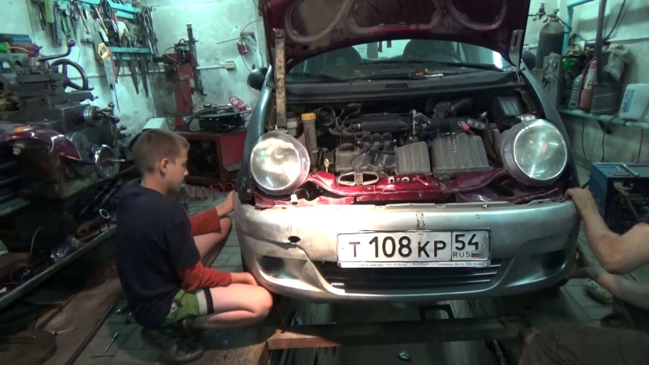 Ремонт Дэу Матиз ч № 3 сборка.