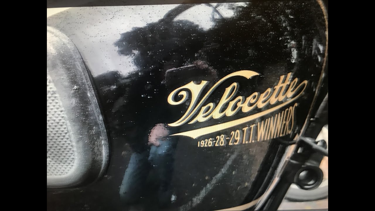 Velocette Classic Bike - Bob Foster - VMCC ride out Oct 2023