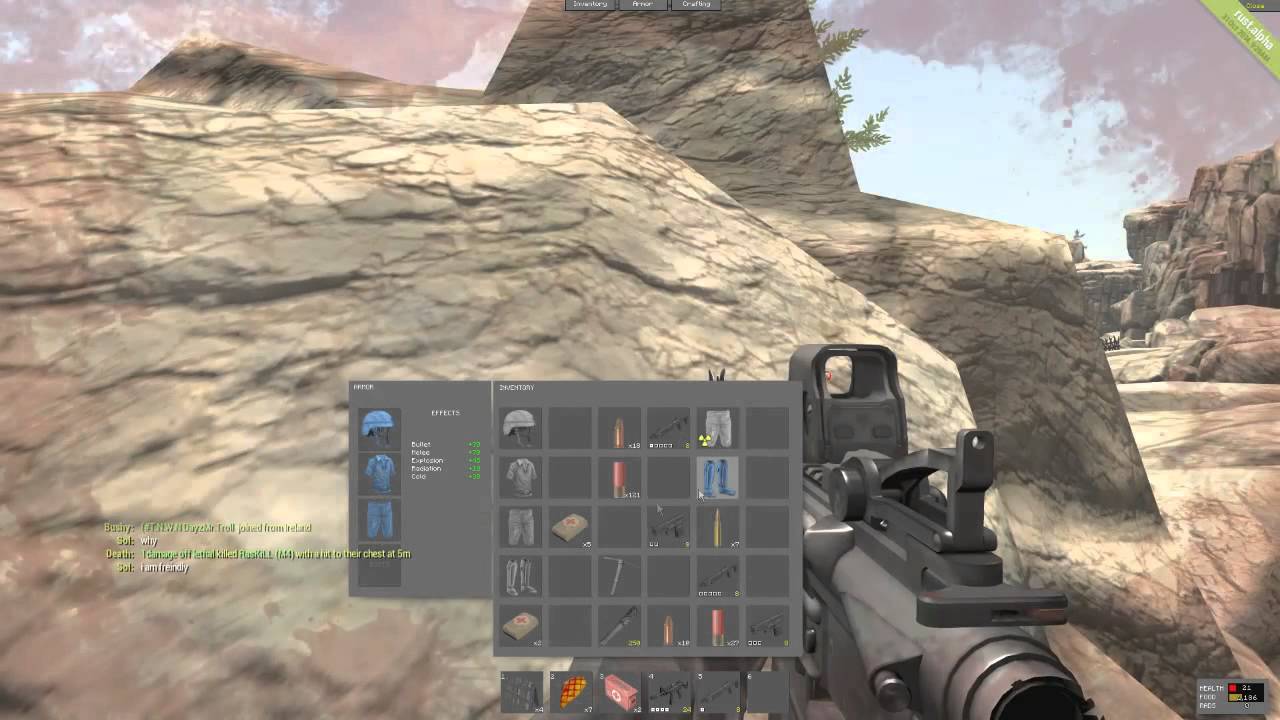Rust: Intense battle  with trausi!