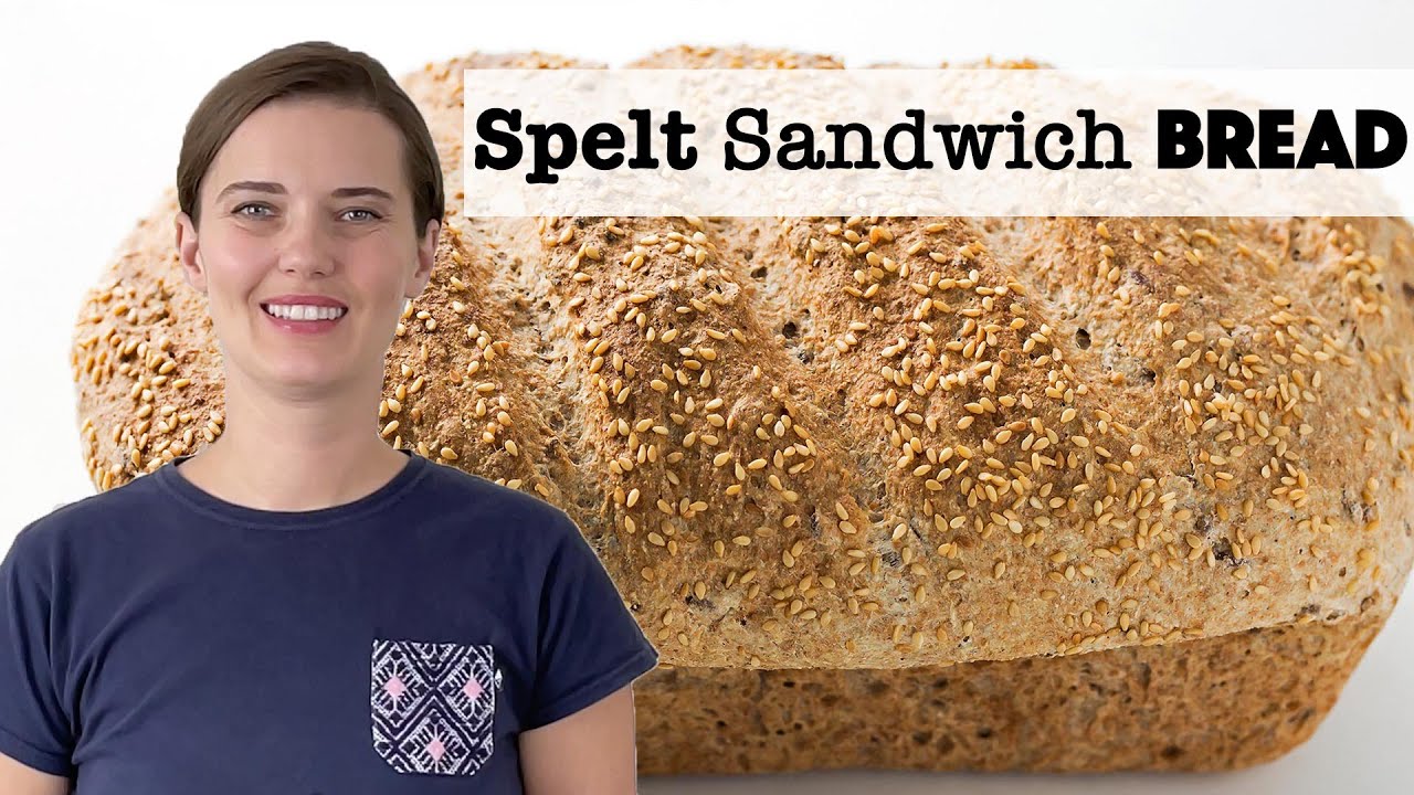 Sandwich Bread with Whole Grain Spelt (or Whole Wheat)