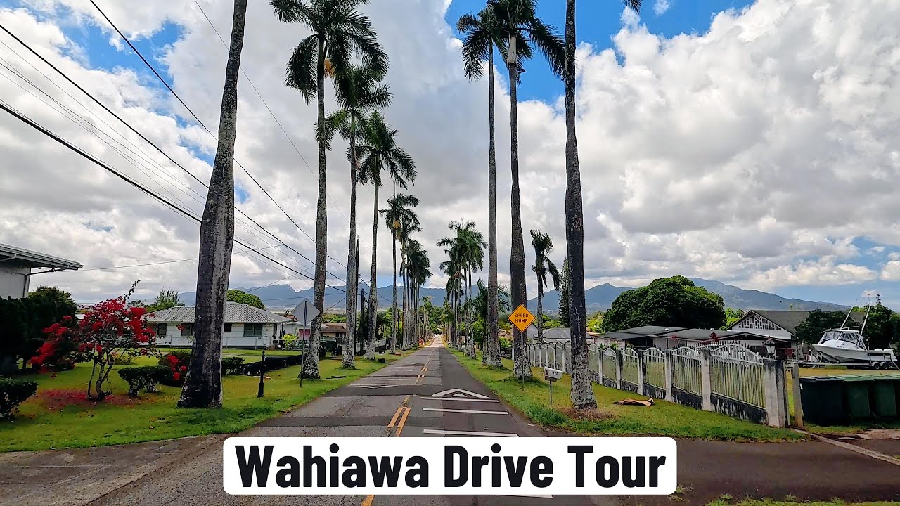 Wahiawa Drive Tour in 4K | Exploring a Local Side of Oʻahu