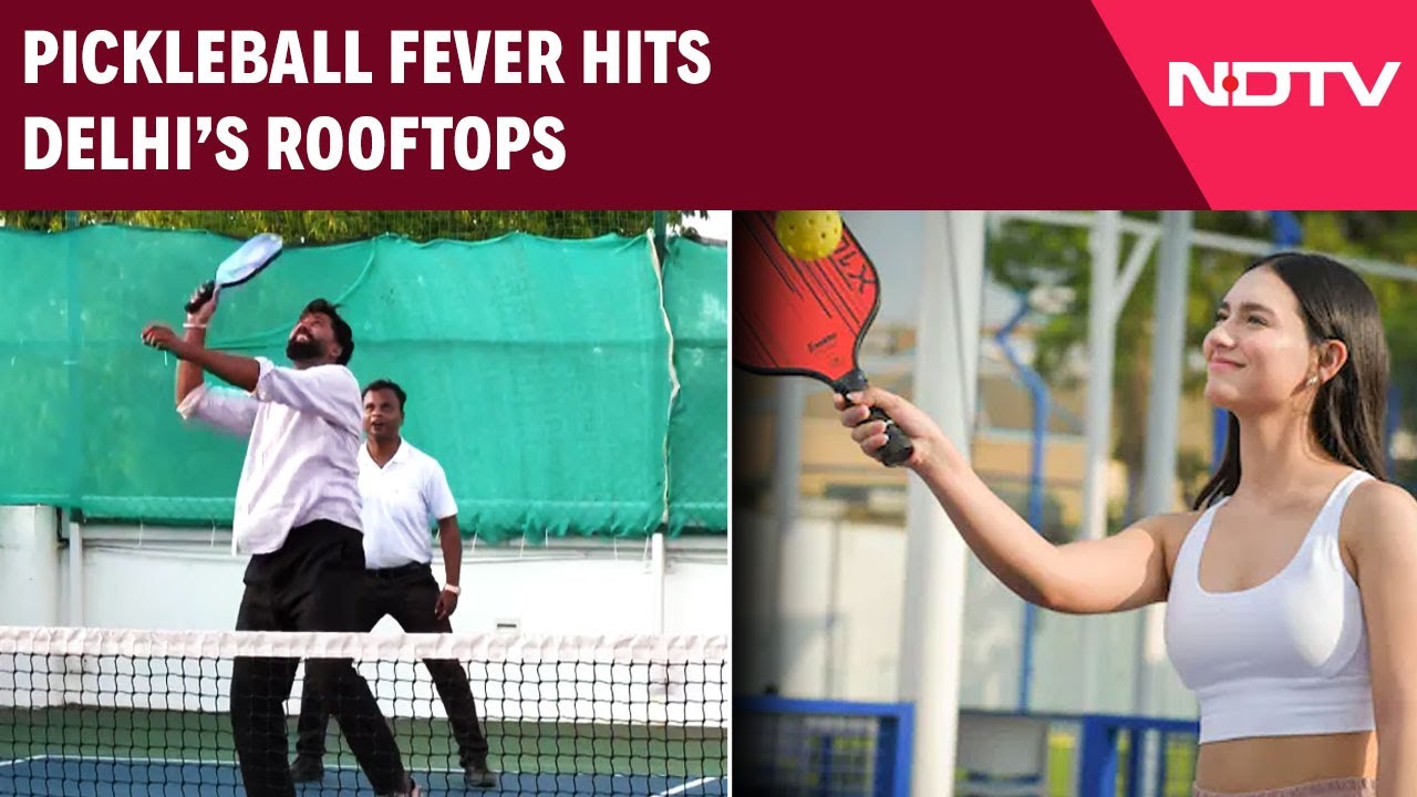 Pickleball In Delhi | Rise Of Pickleball: Delhi Rooftops Turn Sporting Arenas