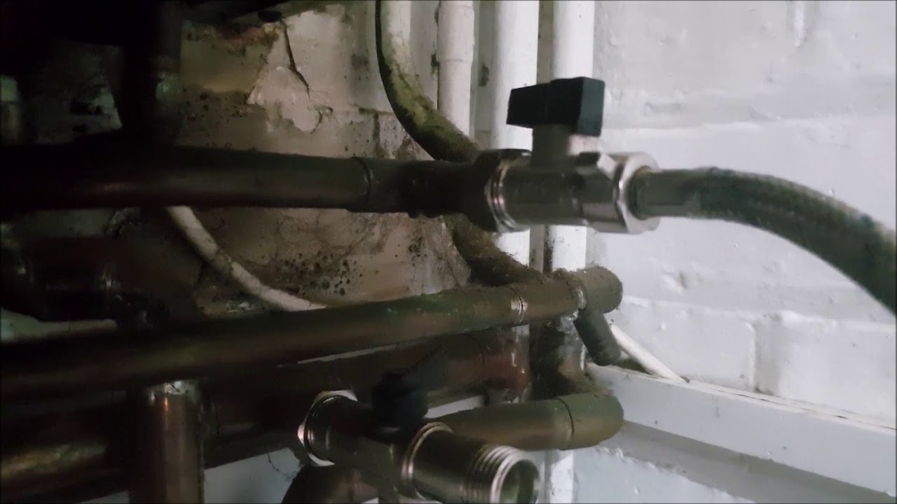 Замена комбинированного котла Potterton He 28 loop pipe