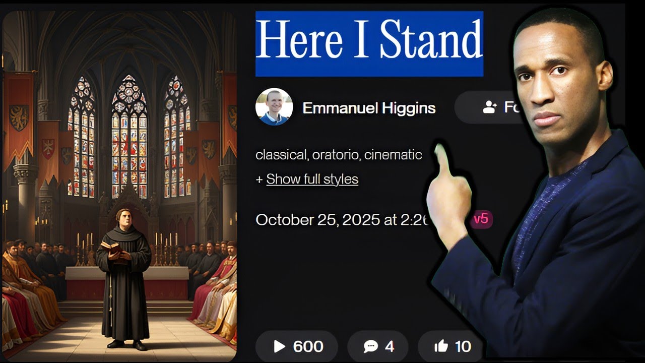 Listen To This Powerful Rendition of 'HERE I STAND' From Ellen White Great Controversy Book