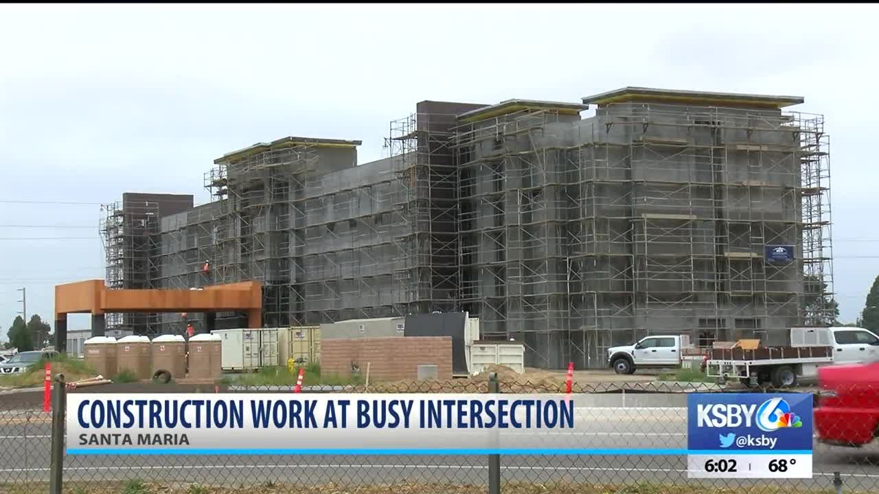 Santa Maria drivers fed up with construction at busy intersection