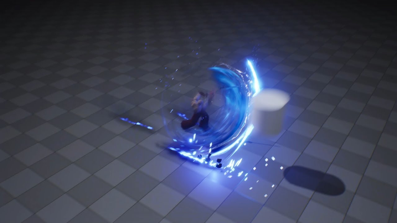 [VFX] Lightning Slash Combo