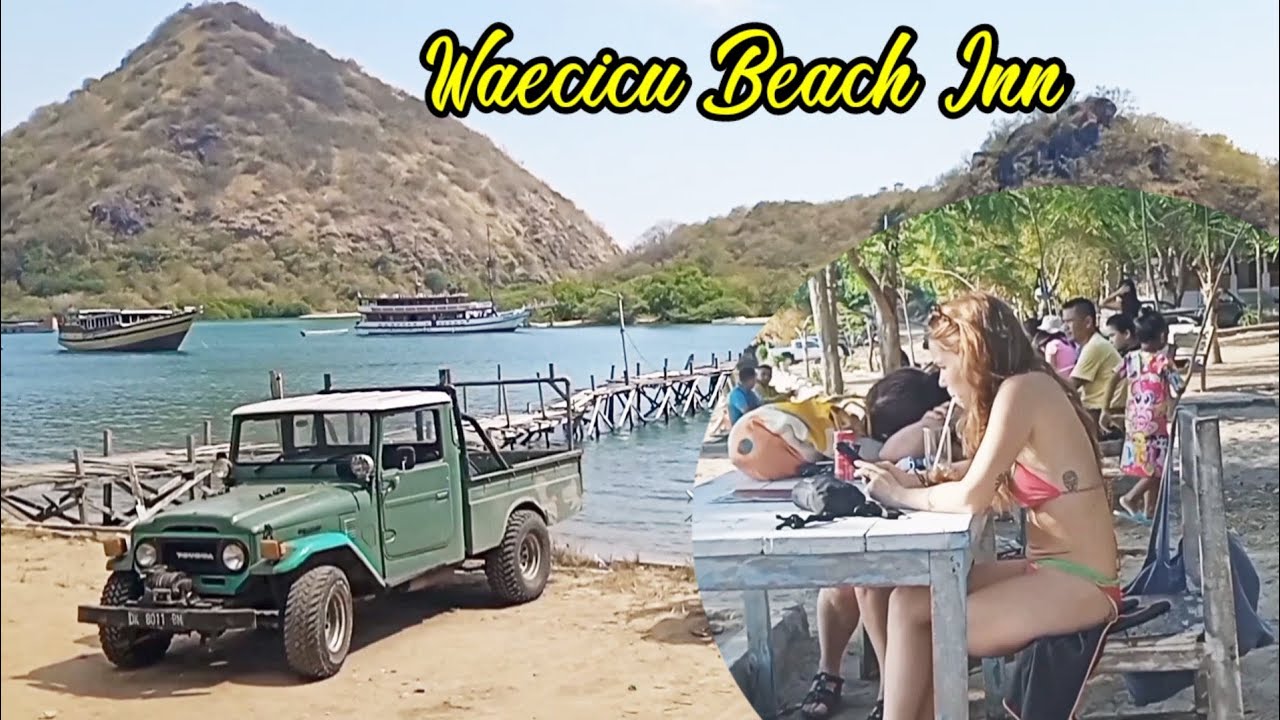 Asiknya...! NONGKRONG DI WAECICU BEACH INN LABUAN BAJO