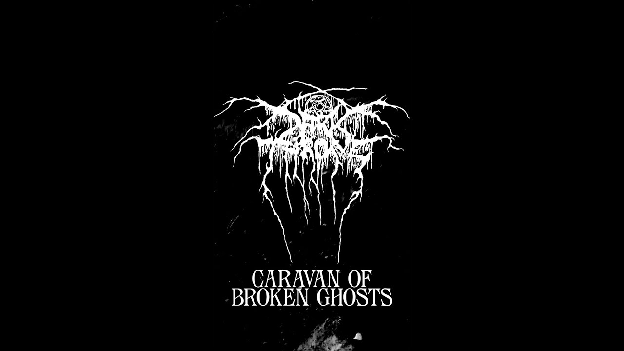 DARKTHRONE - CARAVAN OF BROKEN GHOSTS - lyric video (taken from Astral Fortress)
