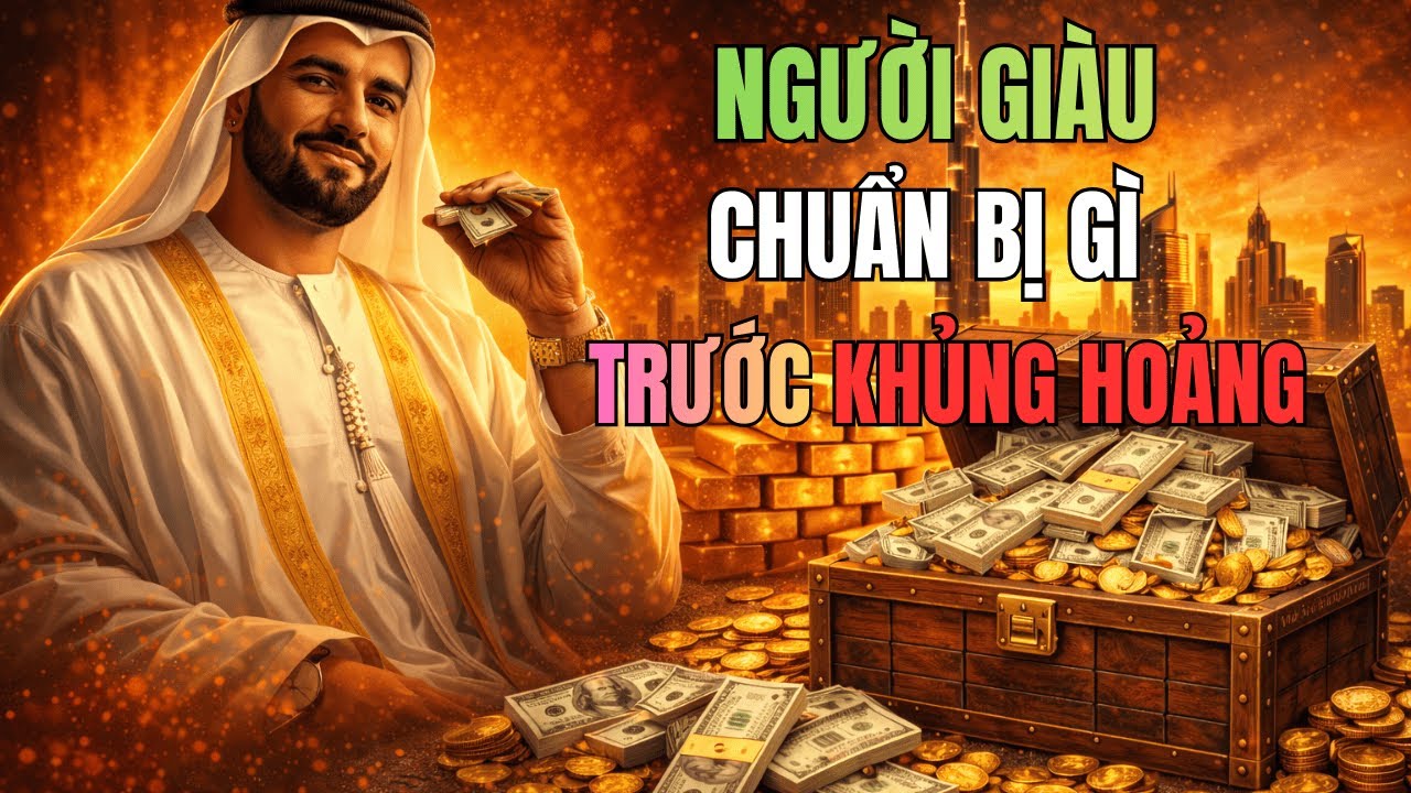 NGƯỜI GIÀU CHUẨN BỊ GÌ TRƯỚC KHI KHỦNG HOẢNG BÙNG NỔ | Đường Đến Triệu Đô