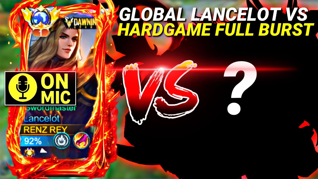 WADUH KETEMU MUSUH PAKE META FULL BURST!! 😭 CARA MAIN LANCELOT VS MUSUH BEGINI!! RENZ REY 